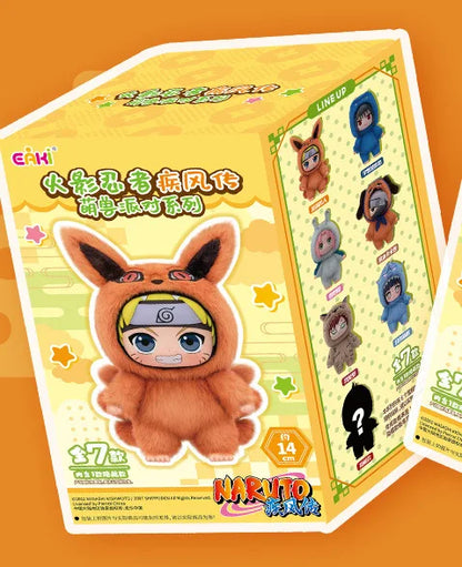 Naruto Beast Party Plush Keychain Surprise Blind Box