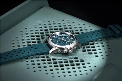 New Arrival 40mm Japan TMI VH88 Movt Sapphire Crystal Calendar 24 Hours 100M Waterproof Quartz Wristwatches for Men