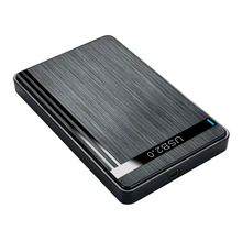 2.5'' SATA to USB 3.0 HDD Enclosure – Portable Hard Drive Case for SSD & External Storage Includes USB 3.0/2.0 Cable ABS Material