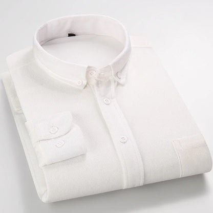 Harrison Fine Wale Cotton Corduroy Button-Up Shirt