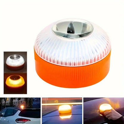 Led Car Emergency Light Flashlight Magnetic Induction Strobe Road Accident Lamp Beacon Safety Accessory