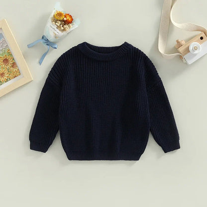Ulises Knit Sweater for Toddlers – Warm Winter Pullover for Kids
