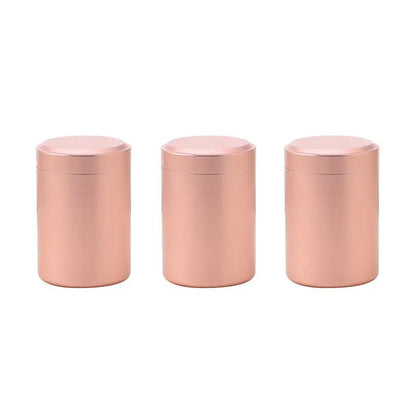 Mini Metal Box Tea Can Small Travel Portable Container Jar Sugar Coffee Caddy Organizer Household Storage Supplies