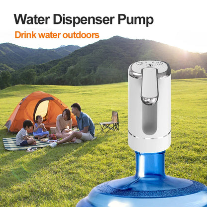 Foldable Electric Water Dispenser with Button Control