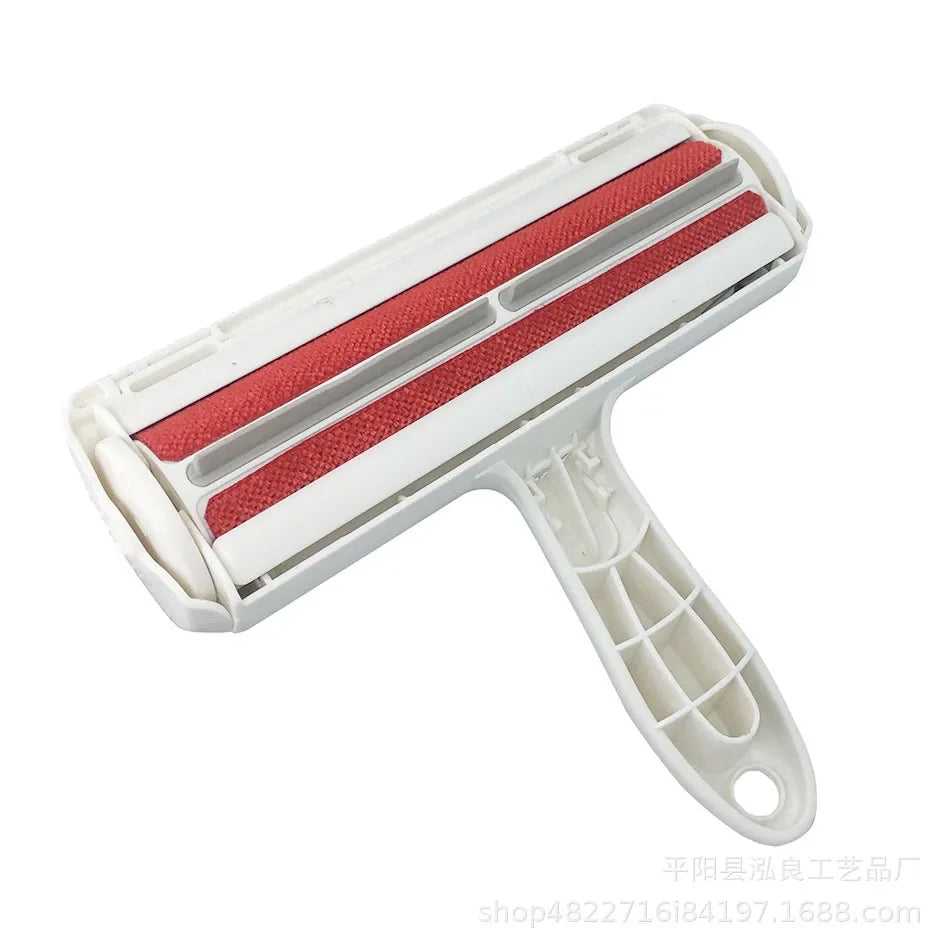 Reusable Pet Hair Remover Roller – Self-Cleaning Tool for Dog & Cat Fur on Furniture & Upholstery