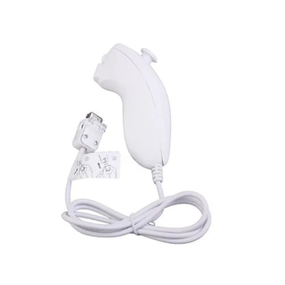 1 pair with Nunchuck Controller Set Motion Plus Remote Controller Wii Remote Controller Gamepad for Nintendo Wii Games Control