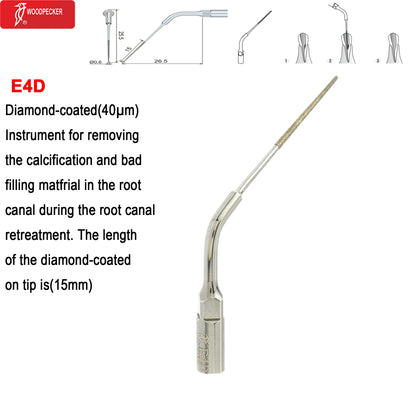 Woodpecker DTE Dental Ultrasonic Scaler Tips Scaling Endo Tip Dentistry Instruments Medical Accessories Fit EMS Satelec  NSK
