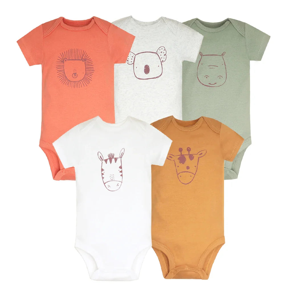 5pcs Fashion Baby Boys & Girls Jumpsuit