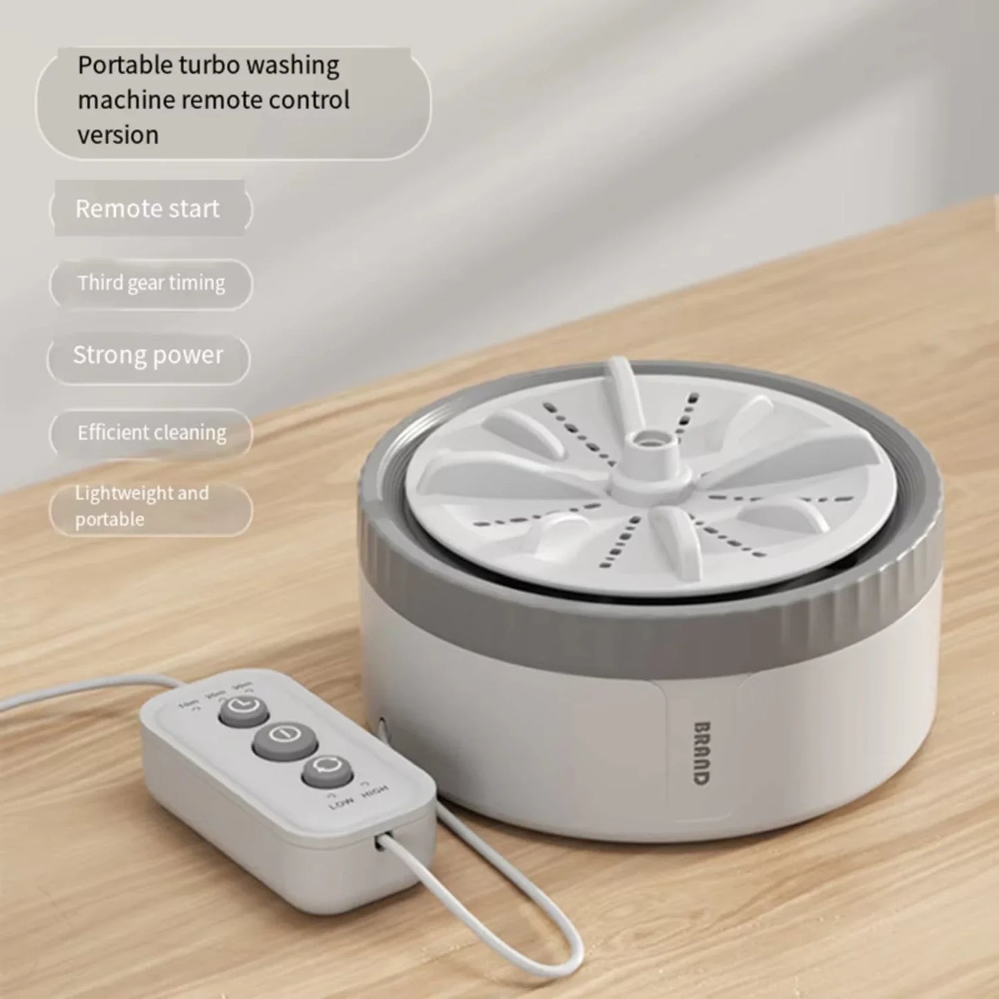 USB Rotating Turbo Fruit Kitchen Ultrasonic Dishwasher