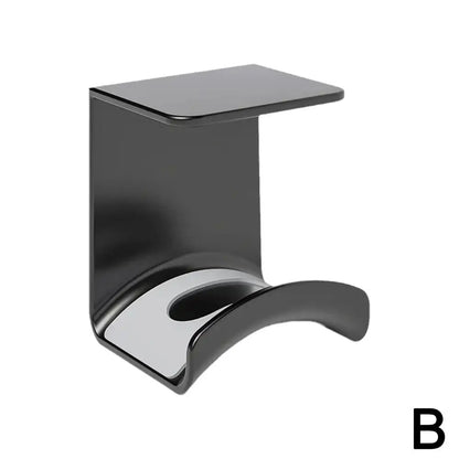 Universal Headphone Stand Adhesive Wall Mount Under Desk Rack Holder for Gaming Earphones & Headset Support Bracket