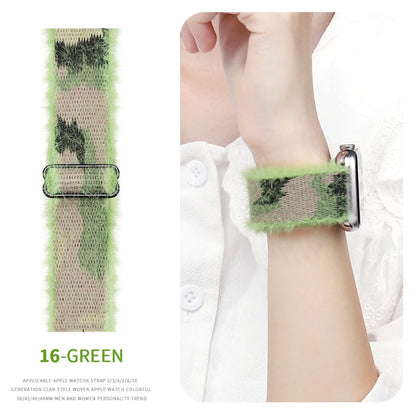 Nylon Stretchable Sport Apple Watch Strap