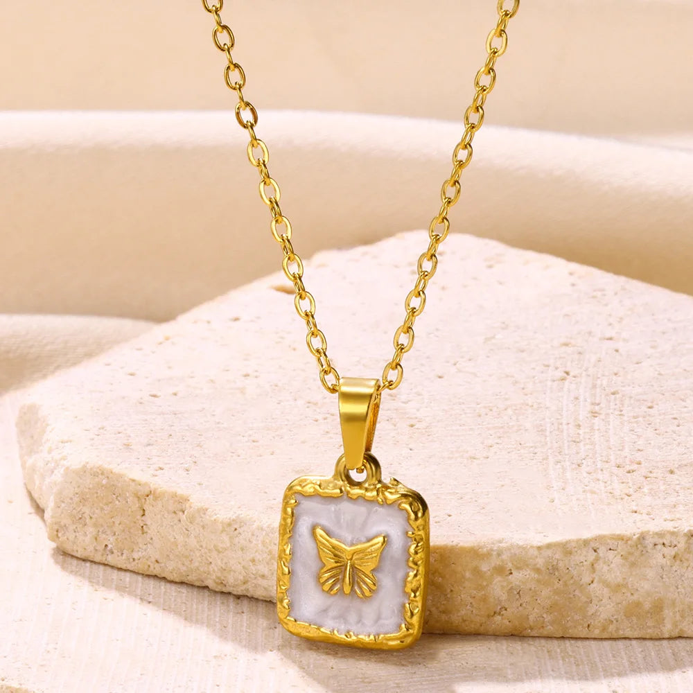 Stainless Steel Heart Necklace – 2025 Trend