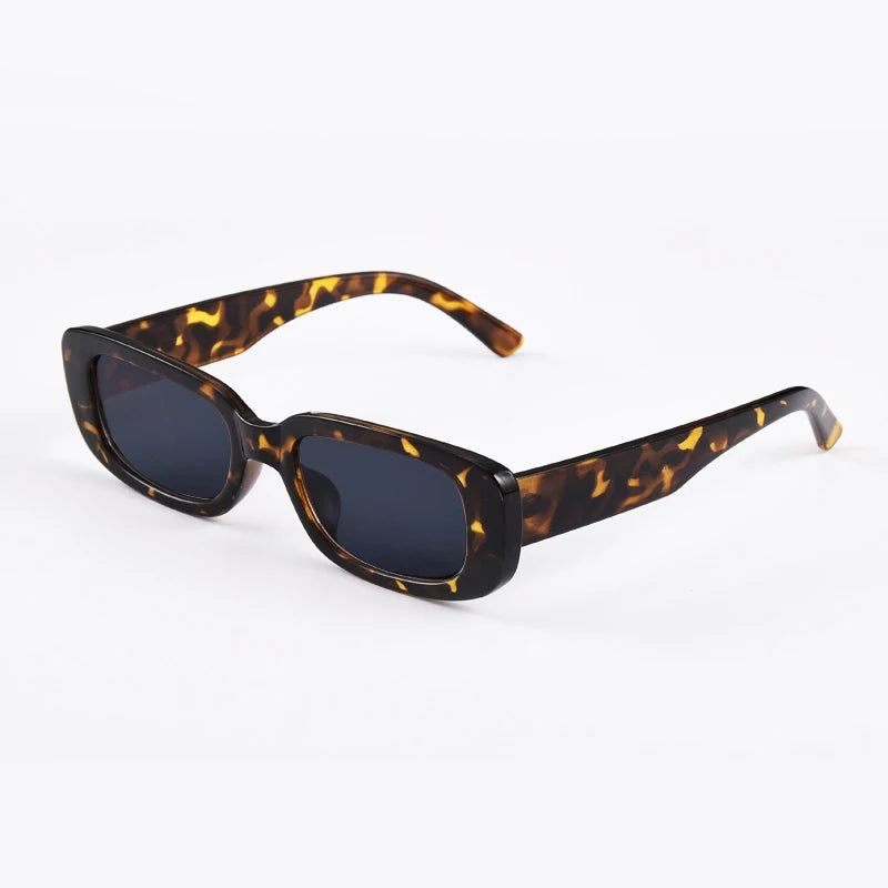 Trendy Small Square Sunglasses for Women and Men, UV400 Protection