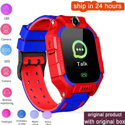 Smartwatch for Kids – GPS Tracker, SOS, Camera & Phone Functions