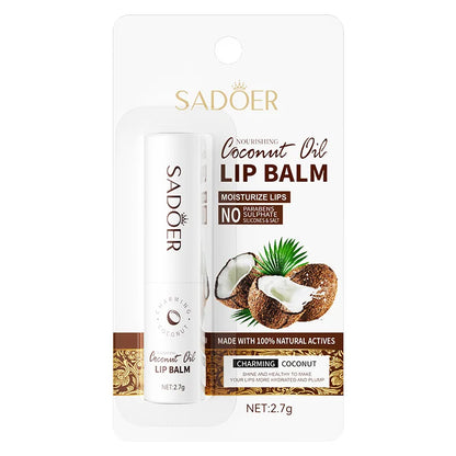 Vitamin C Aloe Coconut Lip Balm Moisturizing Anti Cracking Hydrating
