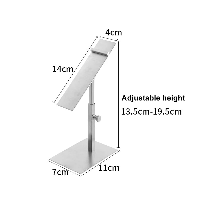 Home Accessories Display Props Stainless Steel Adjustable Polished Gold And Silver Hanging Bag Handbag Purse Stand