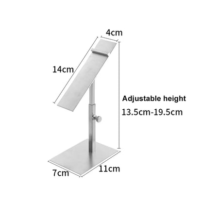 Home Accessories Display Props Stainless Steel Adjustable Polished Gold And Silver Hanging Bag Handbag Purse Stand