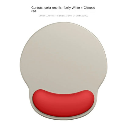 Gradient Mouse Pad with Logo - Female Wrist Support Silicone Pad