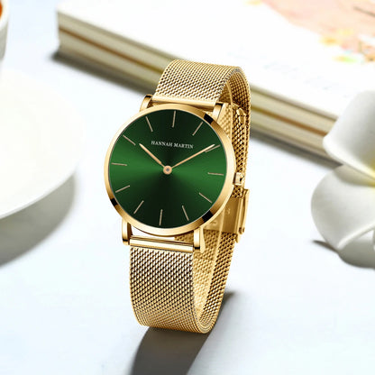 Women Watch Quartz Movement 36mm Waterproof Minimalist Style