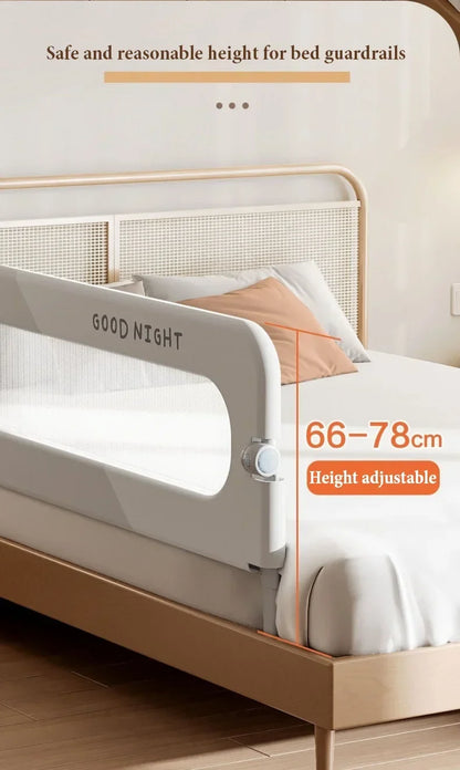 Bed Guardrail Adjustable Baby Safety Bed Barrier Anti-Fall Baby Crib Bumper Handrail Bed Safety Rails Kids Fall Out Protection
