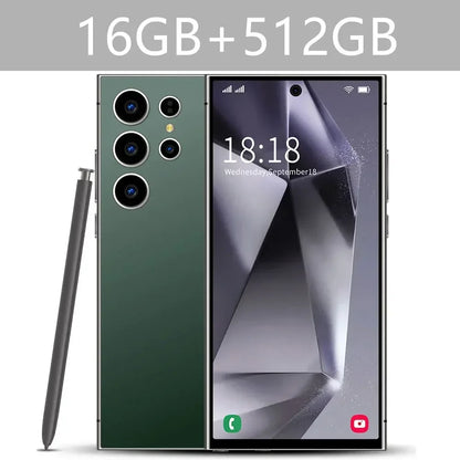 S24 Ultra Smart Mobile Phones Smartphone 5G Dual SIM Snapdragon 8 gen 3 Cell Phone 16G 1TB Android Global Version Cellphones
