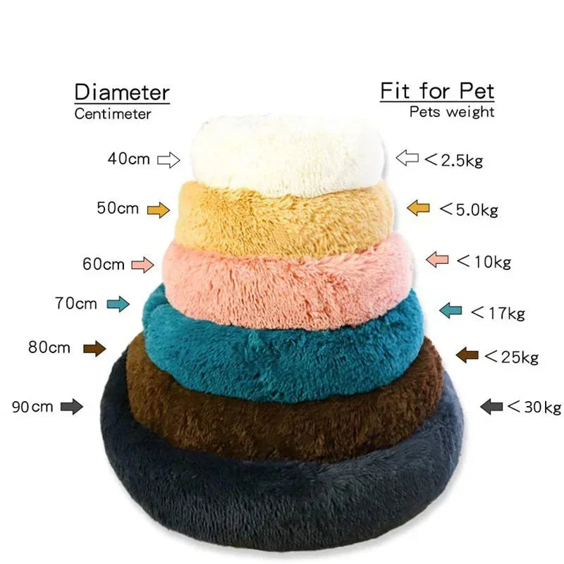 Furry's Round Pet Bed
