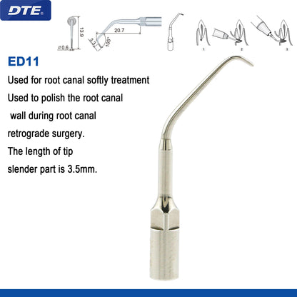 Woodpecker DTE Dental Ultrasonic Scaler Tips Scaling Endo Tip Dentistry Instruments Medical Accessories Fit EMS Satelec  NSK