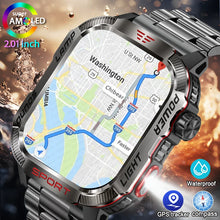 Military GPS Smartwatch – Rugged & Adventure-Ready