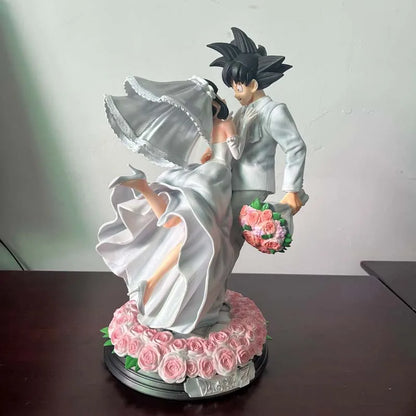 Dragon Ball Z Son Goku Figure Wedding Version 31CM PVC Model