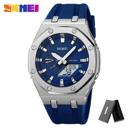New Arrival 40mm Japan TMI VH88 Movt Sapphire Crystal Calendar 24 Hours 100M Waterproof Quartz Wristwatches for Men