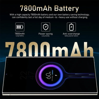 S24 Ultra Smart Mobile Phones Smartphone 5G Dual SIM Snapdragon 8 gen 3 Cell Phone 16G 1TB Android Global Version Cellphones