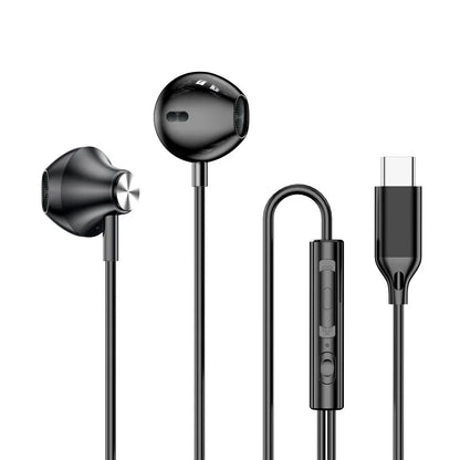 9D Stereo Type C&3.5mm Gaming Headsets Wired Earphones In-ear Headphones HiFi Bass Earphones for Samsung Earbud In Mic Handsfree