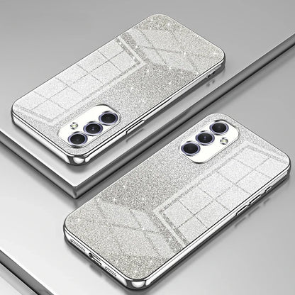 Soft Silicone Shockproof Glitter Electroplated Phone Case For Samsung Galaxy