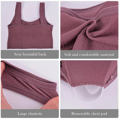 Seamless Sports Bra