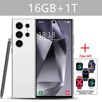 S24 Ultra Smart Mobile Phones Smartphone 5G Dual SIM Snapdragon 8 gen 3 Cell Phone 16G 1TB Android Global Version Cellphones
