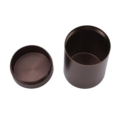 Mini Metal Box Tea Can Small Travel Portable Container Jar Sugar Coffee Caddy Organizer Household Storage Supplies