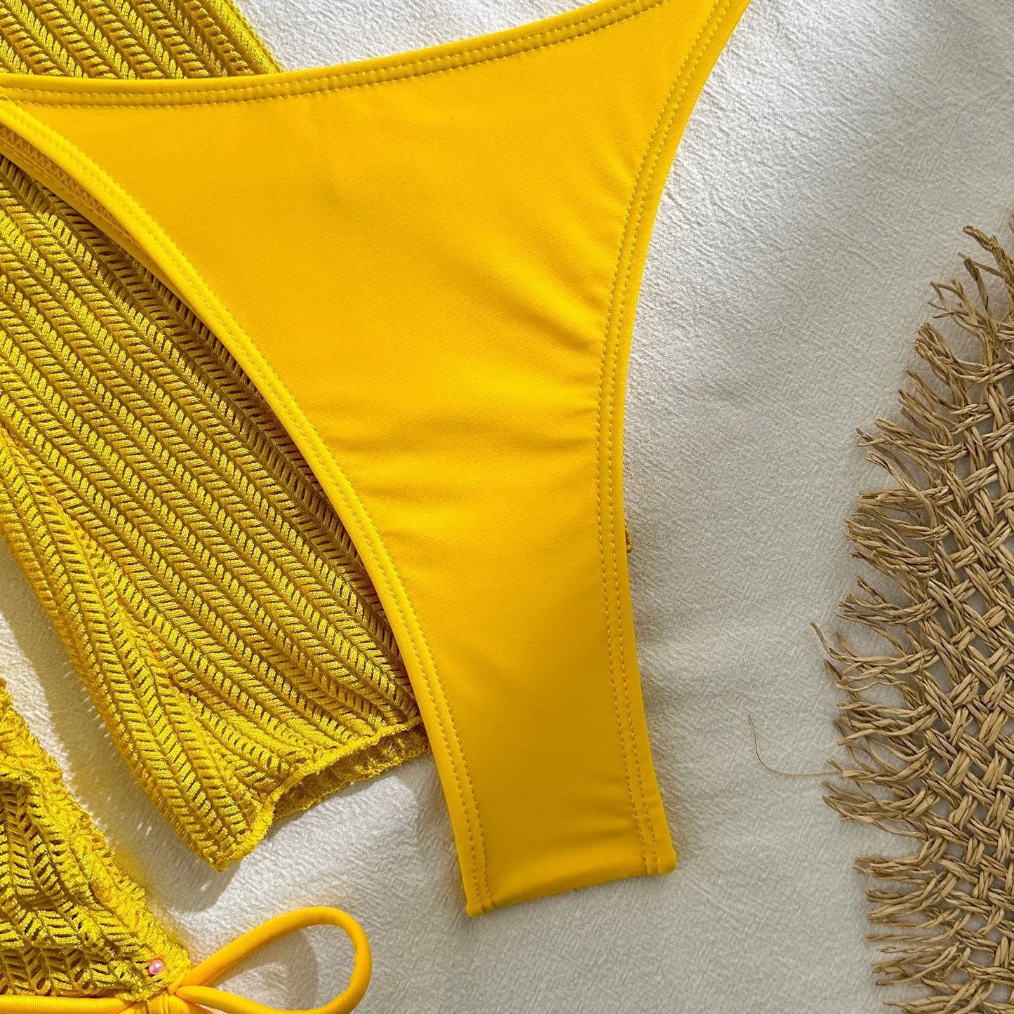 Women's Sexy 3-Piece Bikini Set – Beach Swimwear
