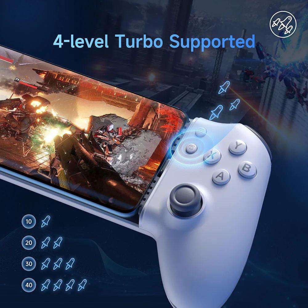 Mobile Phone Gamepad for Android Phone iPhone 15/16 Gaming Controller