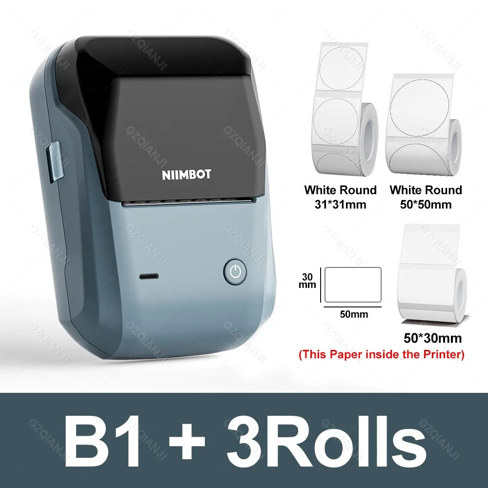 Niimbot B1 Portable Label Printer