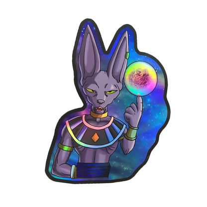 Holographic Dragon Ball Anime Stickers
