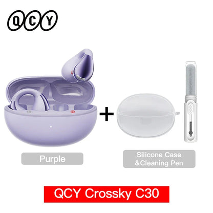 QCY C30 Open-Ear Bluetooth Sports Ear Clip Earbuds
