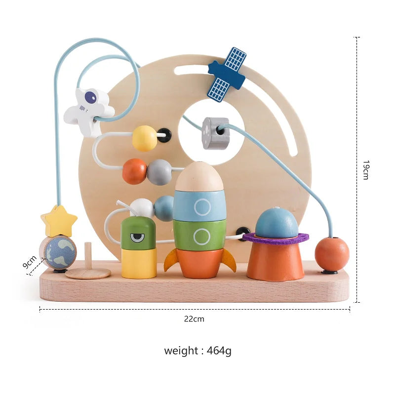 Wooden Aeolian Bells & Xylophone Montessori Baby Educational Musical Toy & Birthday Gift