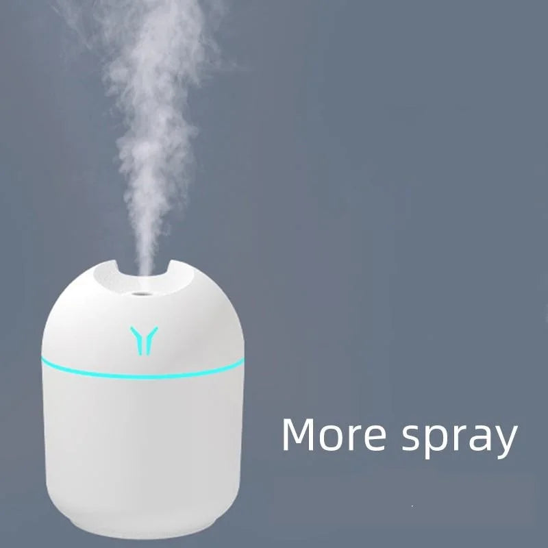 250ML USB Mini Air Humidifier with LED Lamp