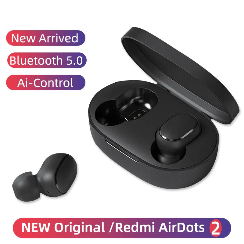 Redmi Airdots 2 Wireless Bluetooth Earbuds with HD Sound & Long Battery