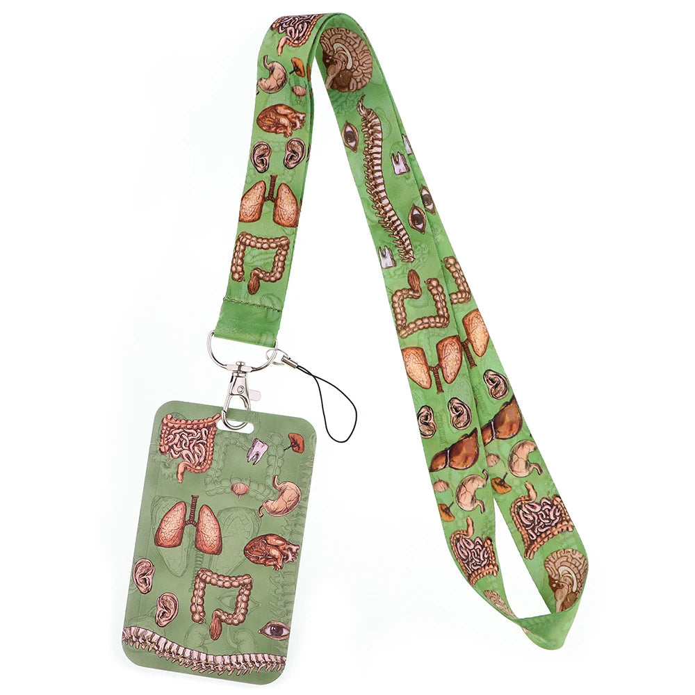 LB2290 Nurse Neck Strap Lanyards for ID Cards and Keys