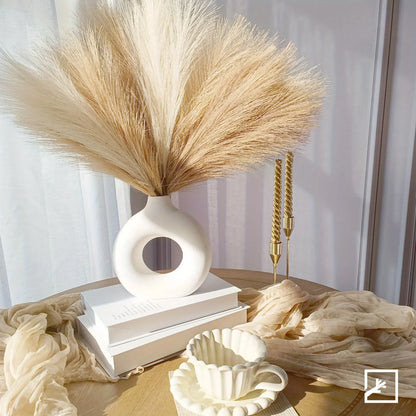 6PCS Artificial Pampas Grass - Elegant Decor for Modern & Cozy Spaces