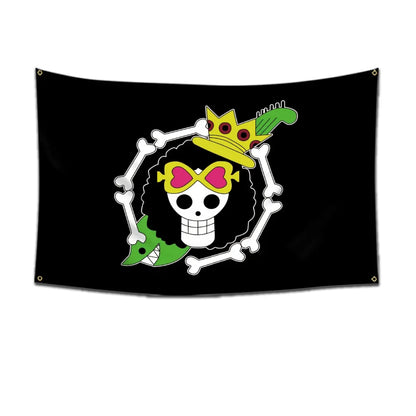 One Piece Jolly Roger Flags 🏴‍☠️ Decoration