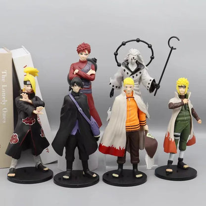 Naruto Anime Figure Naruto Uzumaki Kakashi Uchiha Madara Sasuke model