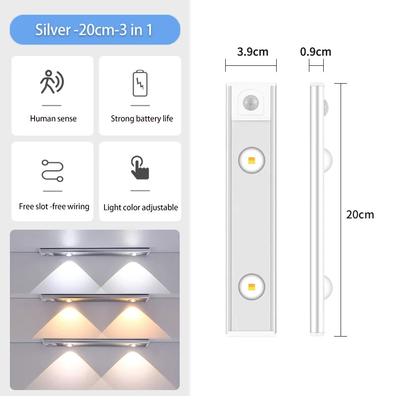 Rechargeable Motion Detector Lamp
