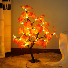 CelestialGlow Maple Leaf Lamp